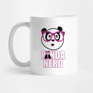 Panda Nerd Girl - Purple Mug